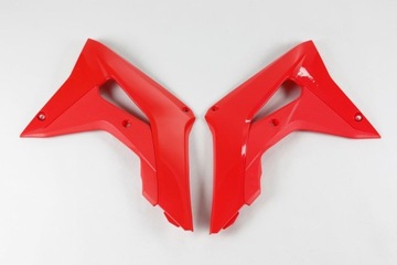 UFO OSŁONY CHŁODNICY HONDA CRF 250R '18-21, CRF 450R '17-20, KOLOR CZERWONY
