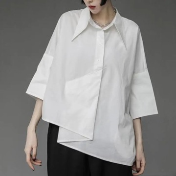 Women Shirts Men Gothic y2k Loose Oversize Casual