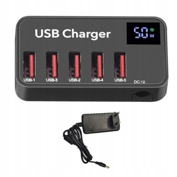 stacja ładująca multi-USB, uniwersalna do telefonu