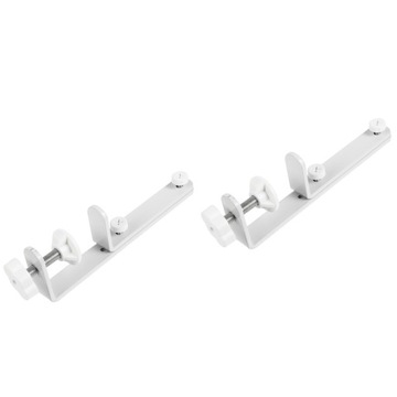 Metalowe półki z pegboardami Wsporniki do moc