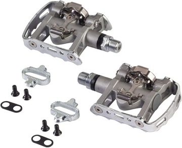 Pedały rowerowe Shimano PD-M324 SPD + bloki z platformą