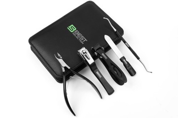 Набор для ногтей Маникюрный набор Кусачки пилочка Ножницы для педикюра стамеска PRO