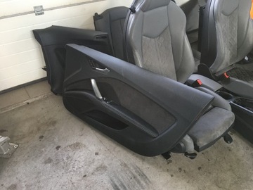 AUDI TTS 8S ПОДЪЕМ СИДЕНИЙ, БОКОВИН, КОМПЛЕКТ ИНТЕРЬЕРА.