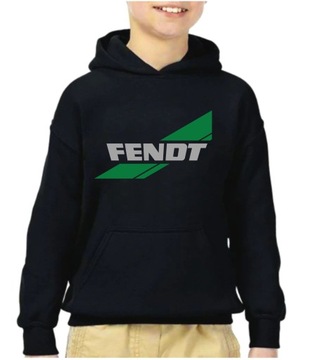 BLUZA dziecięca z kapturem FENDT ciągnik WZORY