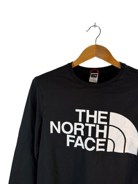 Koszulka z dł rękawem The North Face czarna duże logo S