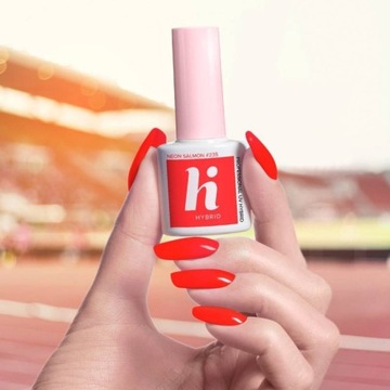 HI HYBRID - LAKIER HYBRYDOWY #235 NEON SALMON 5ML