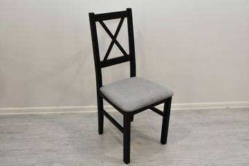 Комплект скандинавский-лофт, круглый стол диаметром 90 + 4 стула, цвет на выбор