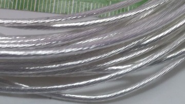 Кабель с тефлоновой изоляцией из тефлона 1x 1 мм2, прозрачный кабель TEFLON Wilod.