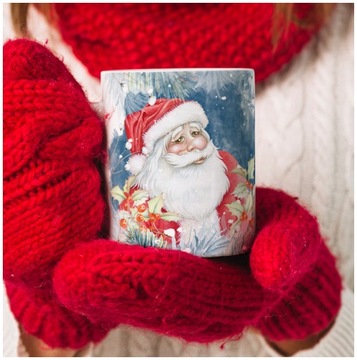 Рождественские кружки, набор из 4 штук. Счастливого Рождества