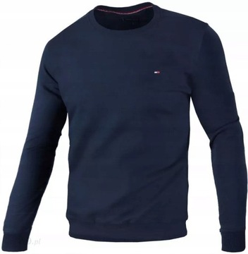 Tommy Hilfiger bluza klasyczna r. S granatowa