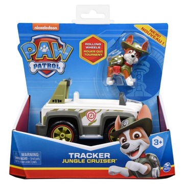 PSI PATROL TRACKER FIGURKA POJAZD JEEP JUNGLE PAW