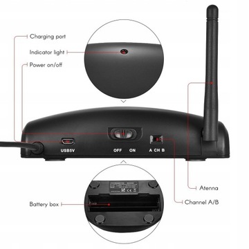 Беспроводная система гитарного передатчика