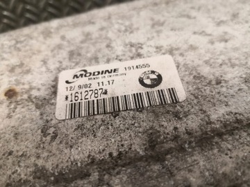 BMW 5 E39 CHLADIČ VZDUCHU PLNÍCÍHO / INTERCOOLER