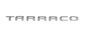 ORYGINALNY ZNACZEK EMBLEMAT SEAT TARRACO CHROM