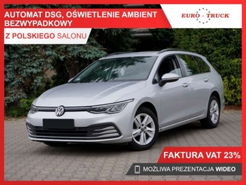 Volkswagen Golf VIII 2022 Volkswagen Golf DSG,CarPlay,ACC, LaneAssist,SalonPL, Virtual, Czujniki par