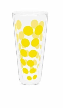Szklanka wysoka 350 ml, żółta, Zak!Designs