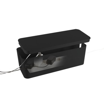 Кабельный органайзер LogiLink KAB0062 CableBox L, черный