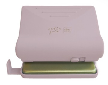 Дырокол Интерпринт Сатин Золото