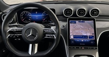 Mercedes Klasa C W206 Limuzyna 1.5 180 170KM 2025 Mercedes-Benz Klasa C AMG Line CarPlay Android Auto Martwe Pole Kamera Sal, zdjęcie 15