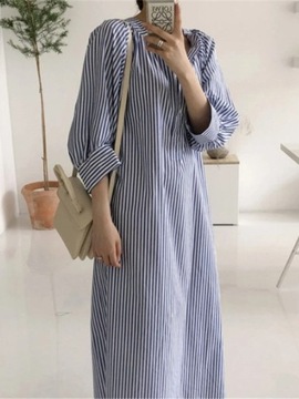 Summer New In Dresses for Women 2023 Striped Cropp