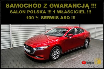 Mazda 3 IV Sedan 2.0 Skyactiv-G 122KM 2019 Mazda 3 AUTOMAT + Salon POLSKA + 1 Właściciel +