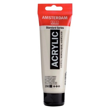 FARBA AKRYLOWA AMSTERDAM 120 ML 290 TITANIUM BUFF DEEP