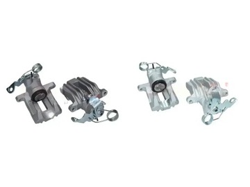 2X TŘMENY BRZDY KAMOKA ZADNÍ L+P DO AUDI VW SKODA A4 B5 B6 PASSAT