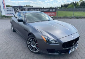 Maserati Quattroporte II S 3.0 V6 410KM 2014 Maserati Quattroporte 2014 Masertati Quattroporte S Q4, 2 kluczyki, po duz, zdjęcie 3