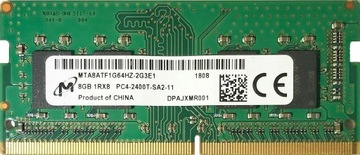PAMIĘĆ RAM DDR4 Micron 8GB 1Rx8 PC4-2400 V-SA2-11