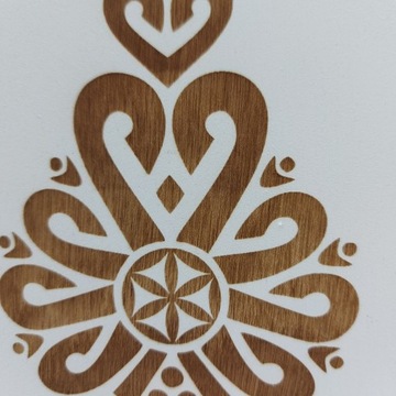 Szafka Wisząca Na klucze Zamykana Góralski Styl Prezent Na Parapetówkę