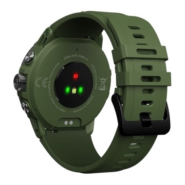 ZEBLAZE Ares 3 smartwatch 2023 męski sport zielony