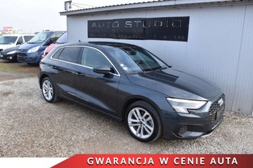 Audi A3 8Y 2021 Audi A3 Sportback Full-LED Wirtual NaviKamera Asystenty Panorama-Dach, zdjęcie 38