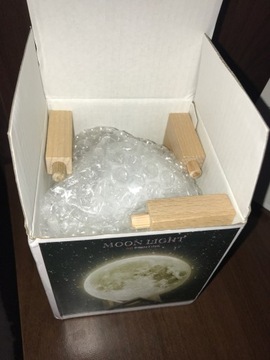 Ночник Moon 3D + Пульт Дистанционного Управления Большой 16 цветов Планета Проектор