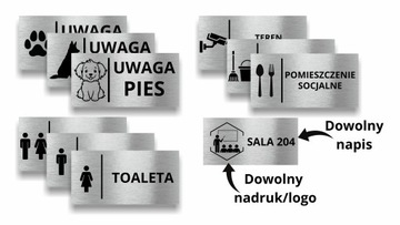 ВЫВЕСКА «ВХОД СЛЕДУЮЩИЙ» | 20x10см | перманентная УФ-печать | самоклеящийся