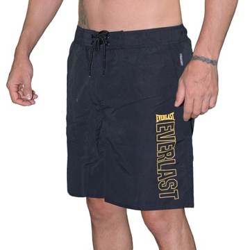 Spodenki kąpielowe plażowe Czarne Everlast r. S