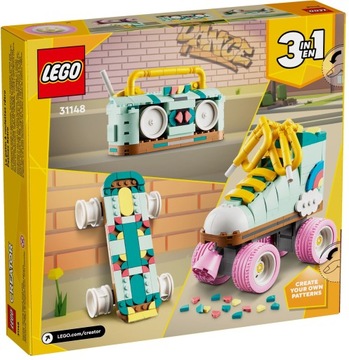 LEGO Creator 31148 Ретро роликовые коньки 3 в 1 в подарок