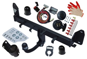 BEZ ŘEZANÍ NÁRAZNÍKU ZAŘÍZENÍ(HÁK) TÁŽNÝ BMW X3 F25 2010DO17+MODUL WIAZKA7PIN13P