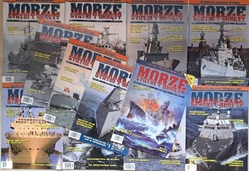 Magazyn Morze Statki i okręty Rok 2008 KOMPLET