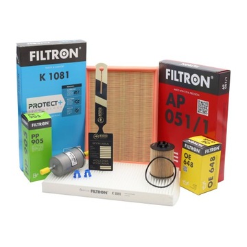 Filtron Zestaw Filtrów do Opel Corsa C 1.0 1.2 1.4