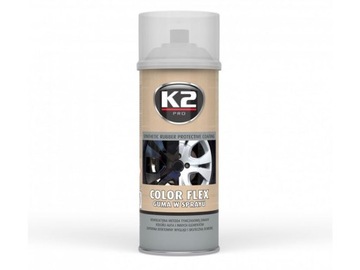 GRATISY# K2 COLOR FLEX Guma w sprayu CLEAR BEZBARWNY 400ml