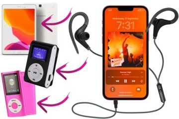 НАУШНИКИ С МИКРОФОНОМ ДЛЯ ТЕЛЕФОНА ДЛЯ БЕГА В ЗАЛ НА ВЕЛОСИПЕДЕ NORDIC