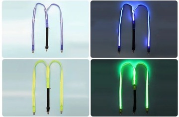 SZELKI LED ŚWIECĄCE DAMSKIE MĘSKIE NA IMPREZĘ SYLWESTRA ZABAWĘ WESELE