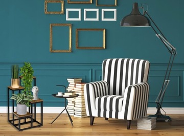 Стоячая подставка для цветов, Могрен черный, состаренный дуб