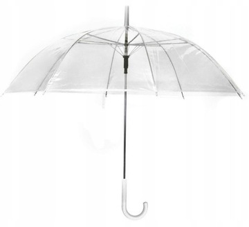 ПРОЗРАЧНЫЙ ЗОНТ БЕЛЫЙ СВАДЕБНЫЙ ЗОНТ