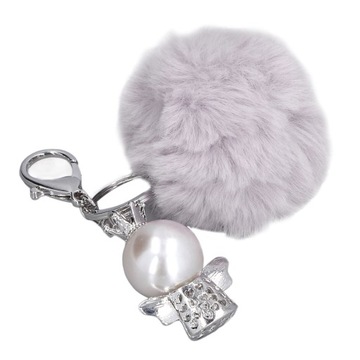 Брелок с помпоном Мягкий пушистый плюш Уникальный дизайн Модный широкий оригинальный оригинал