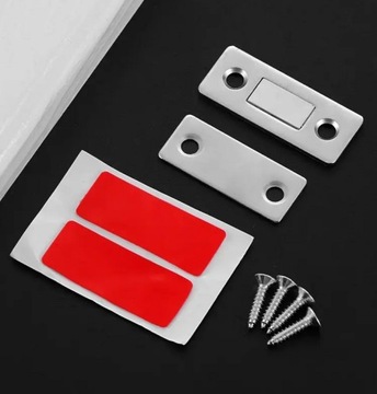 5x ZAMEK MEBLOWY MAGNETYCZNY ZATRZASK SZAFEK MAGNES DO SZAFKI BLOKADA