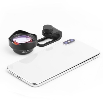 Телеобъектив 75 мм Super Macro ULANZI для iPhone Samsung Huawei LG