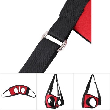 Шлейка для собак, приспособление для ходьбы, подъем и перетягивание домашних животных, жилет для пожилых людей и раненых