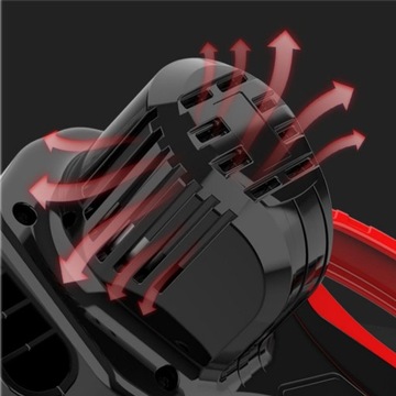 6CAL PIŁA ŁAŃCUCHOWA PILARKA AKUMULATOROWA DO GALEZI DRZEW 2 AKUMULATORY