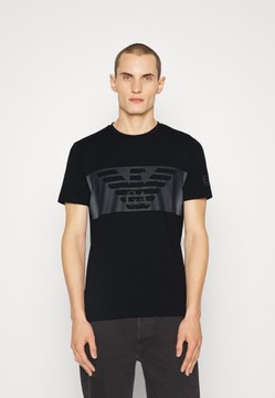 T-shirt z logo EA7 Emporio Armani S